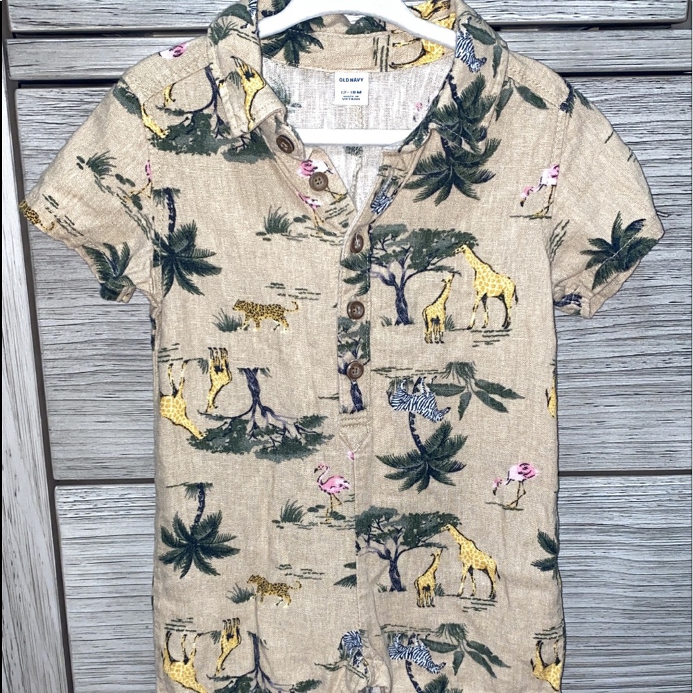 Safari Romper